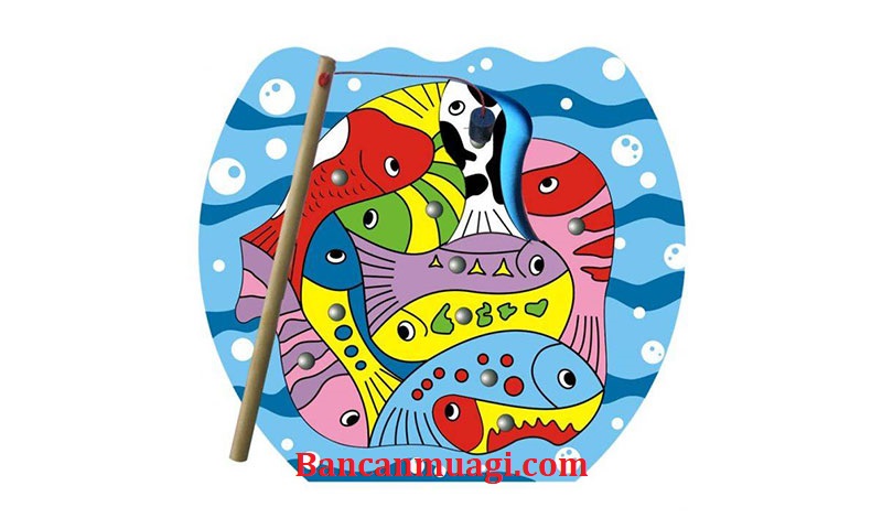 Đồ chơi Bộ câu cá bằng Gỗ