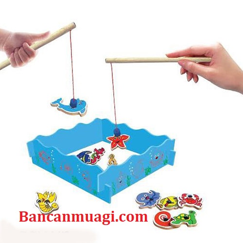 Đồ chơi Bộ câu sinh vật biển bằng Gỗ Đồ chơi Bộ câu sinh vật biển bằng Gỗ