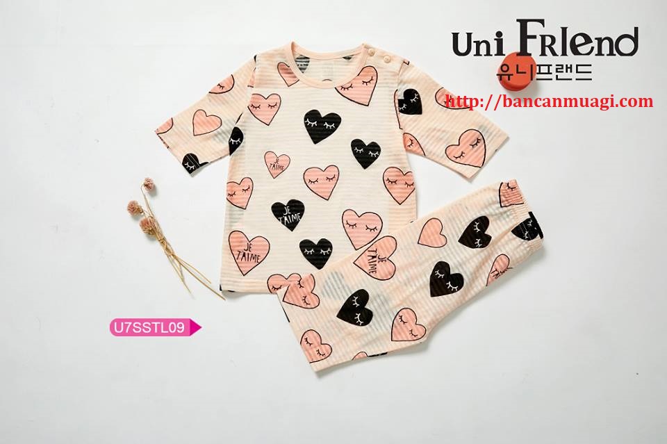 Quần áo trẻ em UniFriend mã U7SSTL09