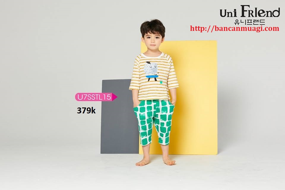 Quần áo trẻ em UniFriend mã U7SSTL15