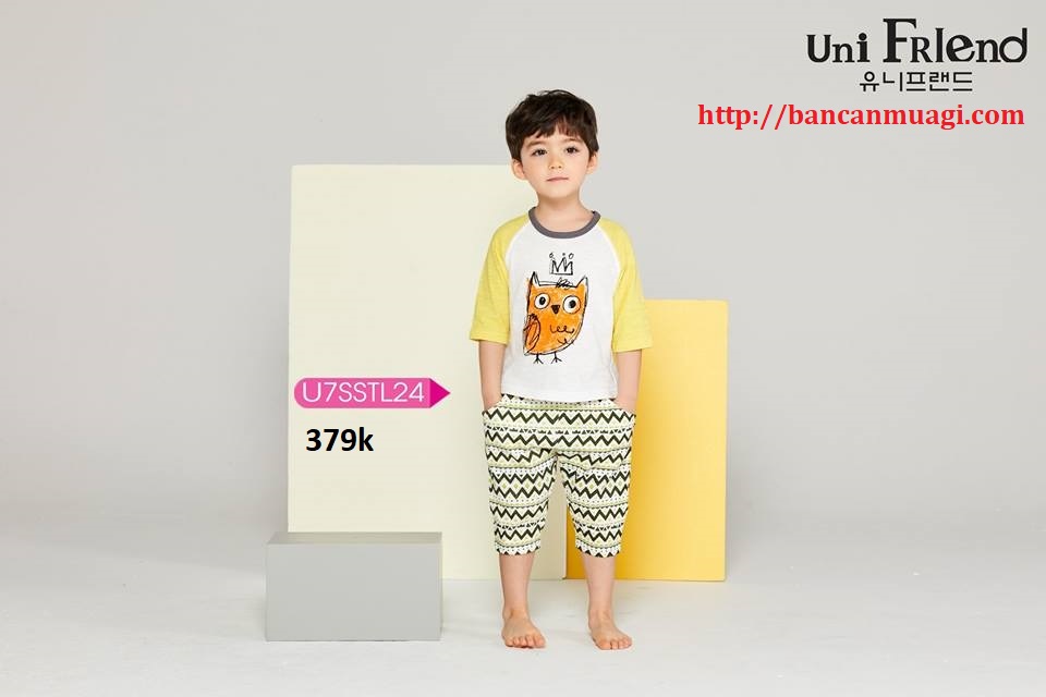 Quần áo trẻ em UniFriend mã U7SSTL24
