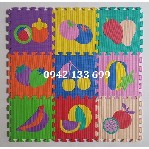 Thảm Cho Trẻ Thơ Hình Trái Cây